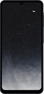 Силиконовый чехол Сині хмари, Синій місяць для Samsung Galaxy A07s - 6396u-4509 изображение 
