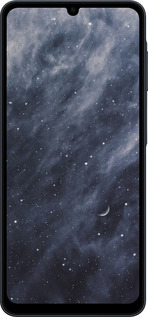 Силиконовый чехол Голубые облака, Голубая луна для Samsung galaxy a07 - 6398u-4059 изображение 