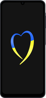 Силиконовый чехол Жёлто-голубое сердце для Samsung galaxy a07 - 885u-4059 изображение 