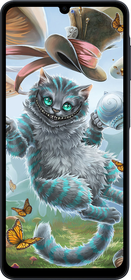 Силіконовий чехол Чеширський Кіт 2 для Samsung galaxy a07 - 3993u-4059 изображение 