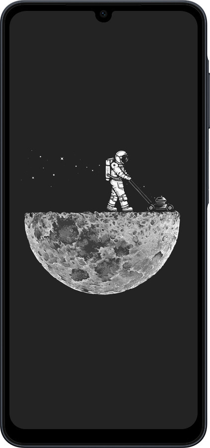 Силиконовый чехол Moon in dark для Samsung galaxy a07 - 4176u-4059 изображение 