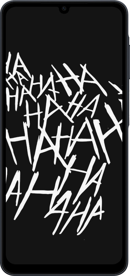 Силиконовый чехол joker hahaha для Samsung galaxy a07 - 4509u-4059 изображение 