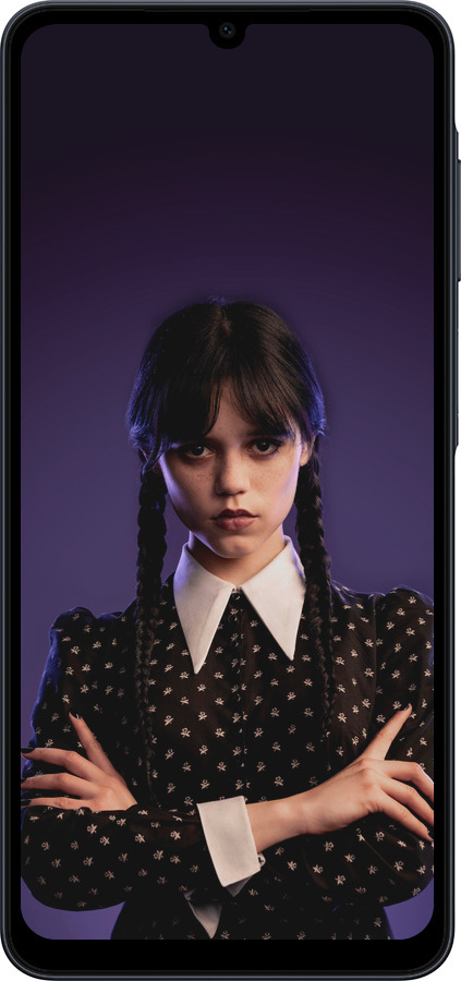 Силіконовий чехол Wednesday v3 для Samsung galaxy a07 - 5517u-4059 изображение 