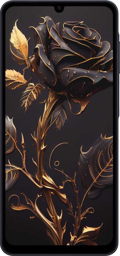 Силиконовый чехол Роза 3 для Samsung galaxy a07 - 5552u-4059 изображение 