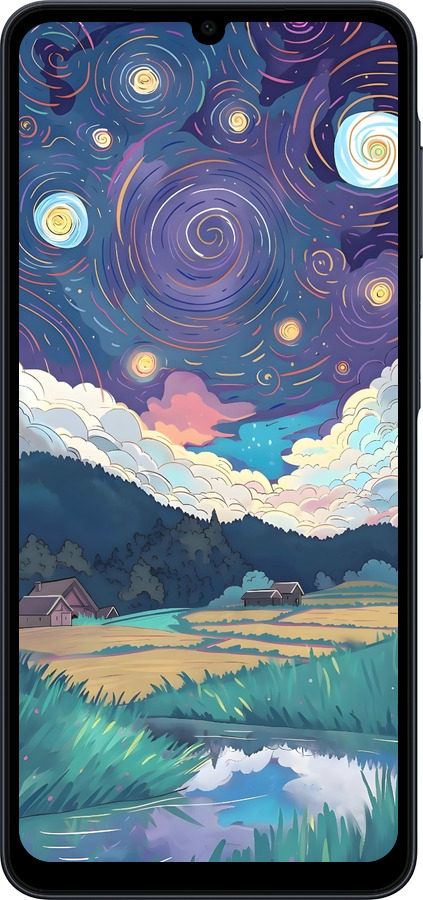 Силіконовий чехол Креативний арт для Samsung galaxy a07 - 6322u-4059 изображение 