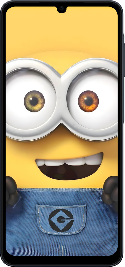 Силиконовый чехол Миньон для Samsung galaxy a07 - 6389u-4059 изображение 
