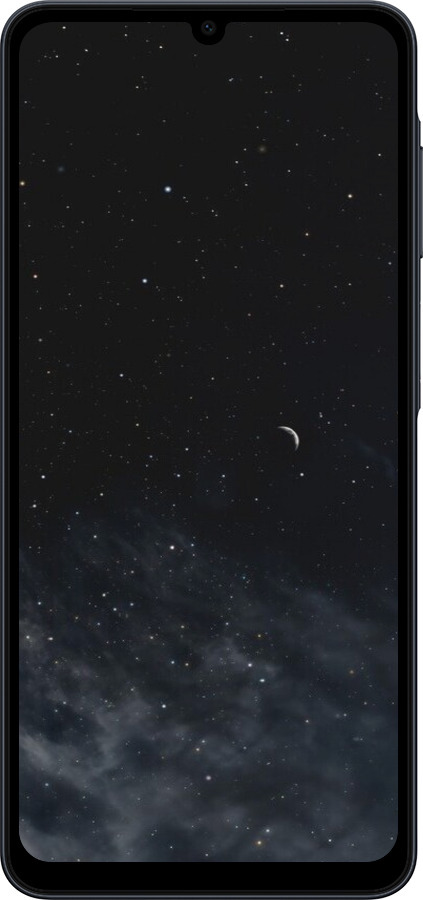 Силиконовый чехол Ночное небо для Samsung galaxy a07 - 6451u-4059 изображение 
