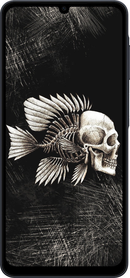 Силиконовый чехол Рыбо-человек для Samsung galaxy a07 - 683u-4059 изображение 