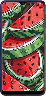 TPU чехол Арбуз для Samsung Galaxy A10 2019 A105F - 6315b-1671 изображение 