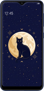 TPU чехол Cute Cat Celestial/Witchy для Samsung Galaxy A10 2019 A105F - 6787b-1671 изображение 