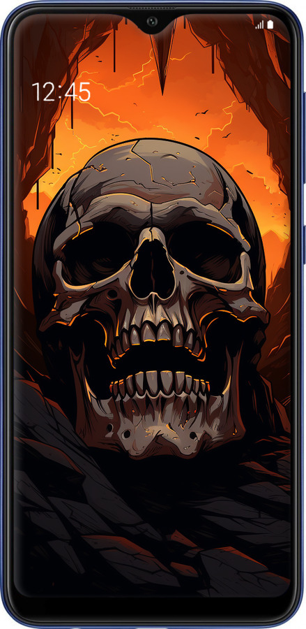 TPU чехол Черв пещері для Samsung Galaxy A10 2019 A105F - 5959b-1671 изображение 