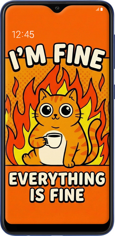 TPU чехол Funny Cat для Samsung Galaxy A10 2019 A105F - 6786b-1671 изображение 