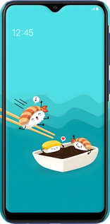 3D пластиковый матовый чехол Суши для Samsung Galaxy A10 2019 A105F - 6354m-1671 изображение 
