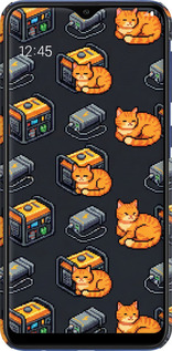 3D пластиковый матовый чехол Autonomous Zone для Samsung Galaxy A10 2019 A105F - 6771m-1671 изображение 