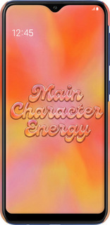 3D пластиковий матовий чехол Aura Gradient Main Character Energy Aesthetic Y2K для Samsung Galaxy A10 2019 A105F - 6783m-1671 изображение 