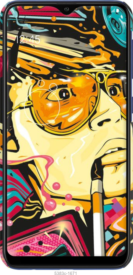 3D пластиковый матовый чехол № 5383 для Samsung Galaxy A10 2019 A105F - 5383m-1671 изображение 