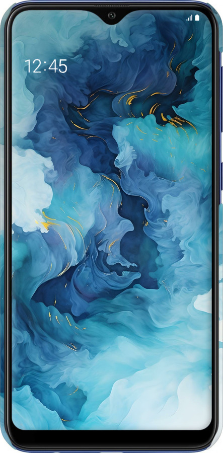3D пластиковый матовый чехол Акварель для Samsung Galaxy A10 2019 A105F - 6320m-1671 изображение 
