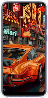 Силикон с усиленными углами чехол Порше для Samsung Galaxy A10 2019 A105F - 6334sp-1671 изображение 