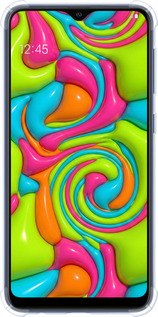 Силіконовий протиударний с посиленими кутами чехол Y2K Jelly Dream для Samsung Galaxy A10 2019 A105F - 6780sp-1671 изображение 