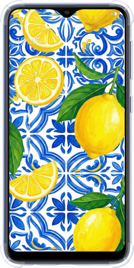 Силикон с усиленными углами чехол Grocery Girl Italian Summer для Samsung Galaxy A10 2019 A105F - 6766sp-1671 изображение 