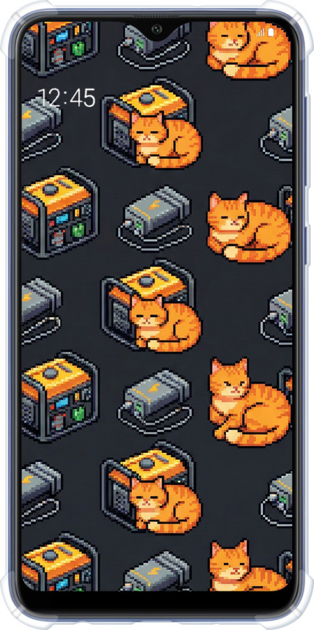 Силіконовий протиударний с посиленими кутами чехол Autonomous Zone для Samsung Galaxy A10 2019 A105F - 6771sp-1671 изображение 