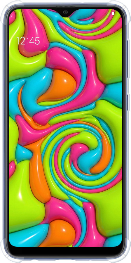Силіконовий протиударний с посиленими кутами чехол Y2K Jelly Dream для Samsung Galaxy A10 2019 A105F - 6780sp-1671 изображение 