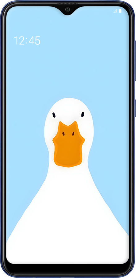2D пластиковый чехол Гусь для Samsung Galaxy A10 2019 A105F - 6350t-1671 изображение 