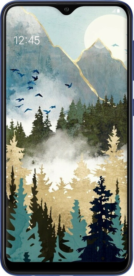 2D пластиковый чехол С изображением лесного пейзажа для Samsung Galaxy A10 2019 A105F - 6548t-1671 изображение 