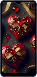 TPU чехол Сердечки v4 для Samsung Galaxy A10s A107F - 5834b-1776 изображение 