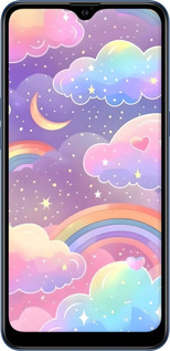 TPU чехол Хмари та веселка для Samsung Galaxy A10s A107F - 6312b-1776 изображение 