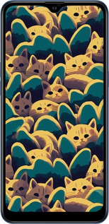 TPU чехол С изображением кошек для Samsung Galaxy A10s A107F - 6429b-1776 изображение 
