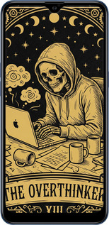 TPU чехол The Overthinker для Samsung Galaxy A10s A107F - 6774b-1776 изображение 