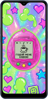 TPU чехол Y2K Aesthetic Retro Pet: Годуй мене кавою для Samsung Galaxy A10s A107F - 6784b-1776 изображение 