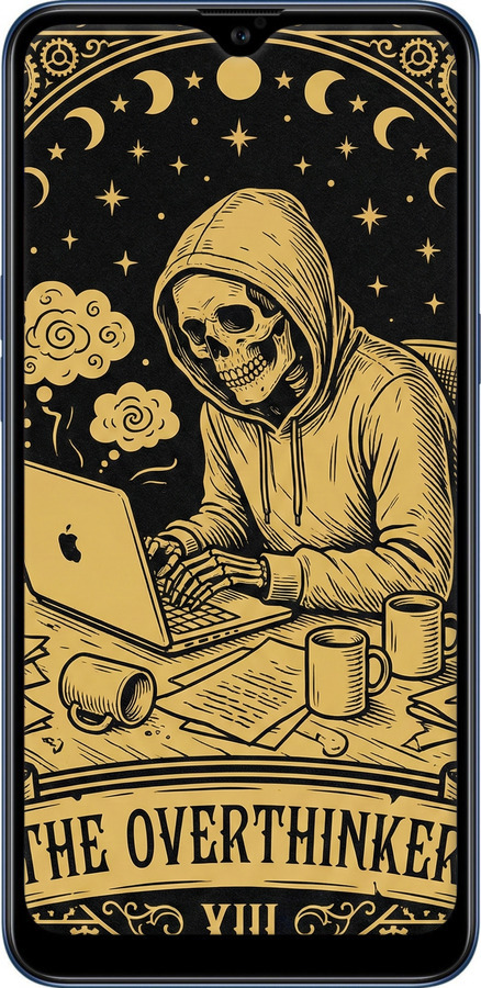 TPU чехол The Overthinker для Samsung Galaxy A10s A107F - 6774b-1776 изображение 