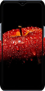 3D пластиковый матовый чехол Яблоко для Samsung Galaxy A10s A107F - 6022m-1776 изображение 