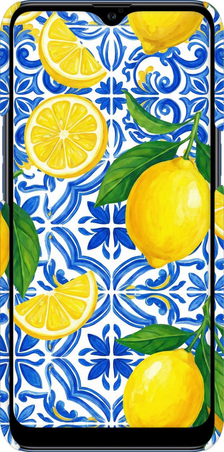 3D пластиковый матовый чехол Grocery Girl Italian Summer для Samsung Galaxy A10s A107F - 6766m-1776 изображение 