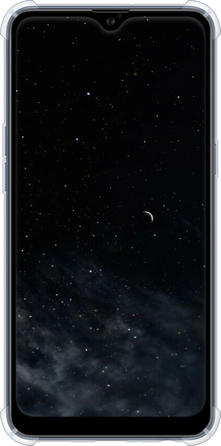 Силикон с усиленными углами чехол Ночное небо для Samsung Galaxy A10s A107F - 6451sp-1776 изображение 