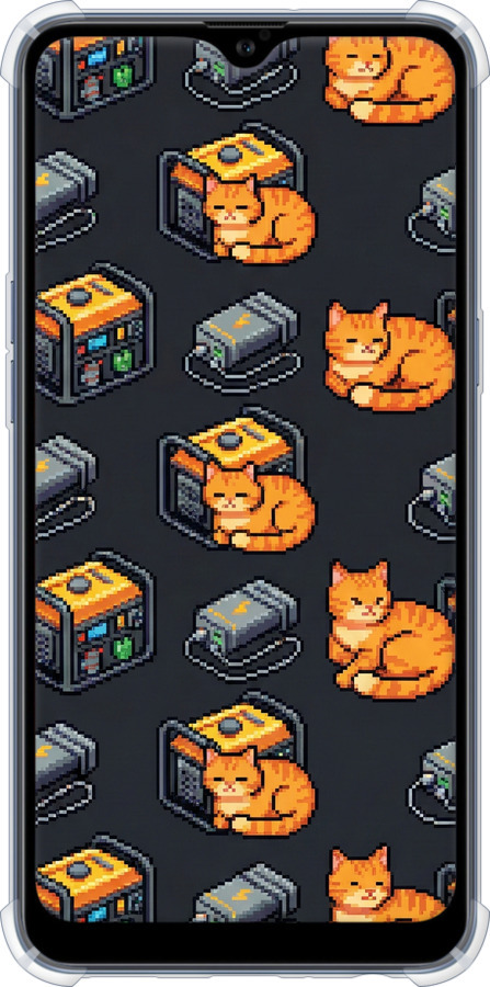 Силикон с усиленными углами чехол Autonomous Zone для Samsung Galaxy A10s A107F - 6771sp-1776 изображение 