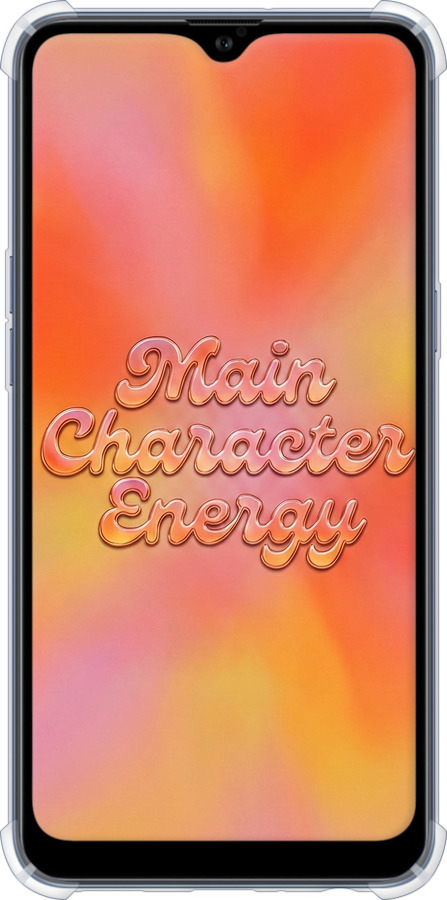 Силикон с усиленными углами чехол Aura Gradient Main Character Energy Aesthetic Y2K для Samsung Galaxy A10s A107F - 6783sp-1776 изображение 