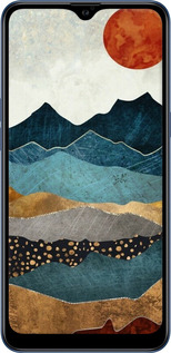 2D пластиковый чехол Янтарный закат для Samsung Galaxy A10s A107F - 6475t-1776 изображение 