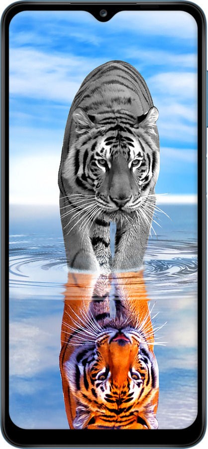 TPU чехол Тигр для Samsung Galaxy M12 M127F - 6016b-2360 изображение 