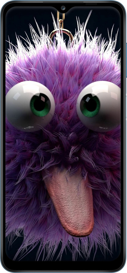 TPU чехол Пухнастик для Samsung Galaxy A12 A125F - 6017b-2201 изображение 
