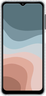 Чохол Bumper чехол З синіми та рожевими хвилями в стилі ретро для Samsung Galaxy M12 M127F - 6532pc-2360 изображение 