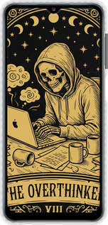 Чехол Bumper чехол The Overthinker для Samsung Galaxy M12 M127F - 6774pc-2360 изображение 