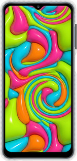 Чохол Bumper чехол Y2K Jelly Dream для Samsung Galaxy M12 M127F - 6780pc-2360 изображение 