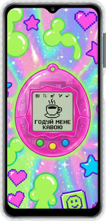 Чехол Bumper чехол Y2K Aesthetic Retro Pet: Годуй мене кавою для Samsung Galaxy A12 A125F - 6784pc-2201 изображение 