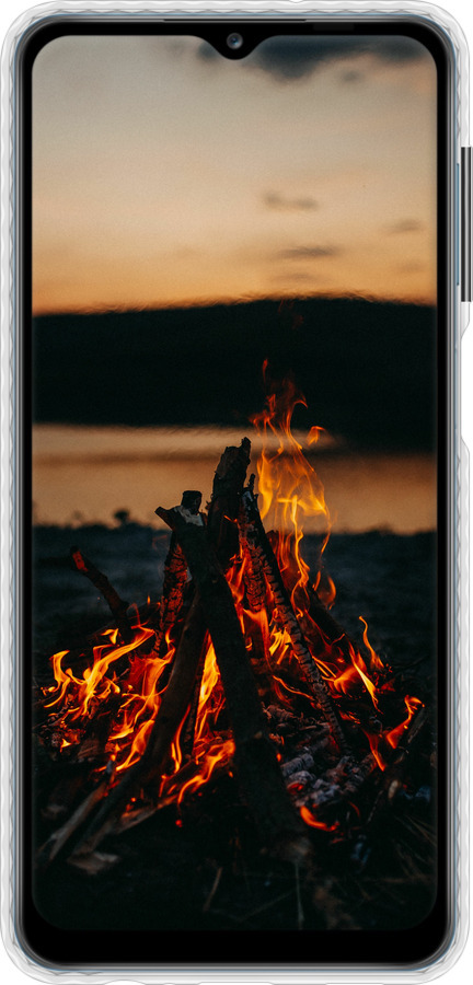 Чохол Bumper чехол Вогонь для Samsung Galaxy A12 A125F - 6021pc-2201 изображение 