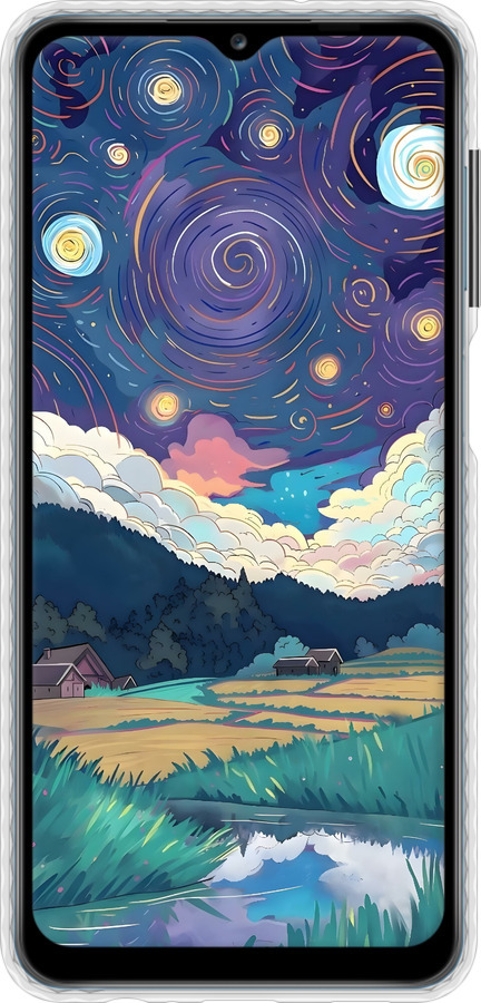 Чохол Bumper чехол Креативний арт для Samsung Galaxy M12 M127F - 6322pc-2360 изображение 