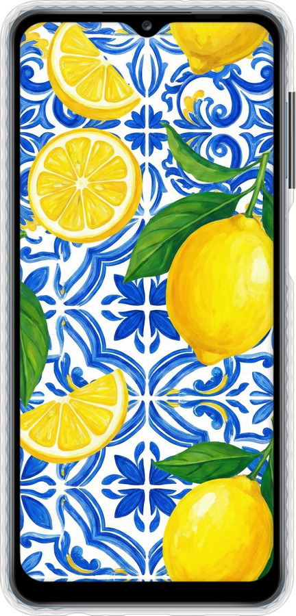 Чохол Bumper чехол Grocery Girl Italian Summer для Samsung Galaxy A12 A125F - 6766pc-2201 изображение 