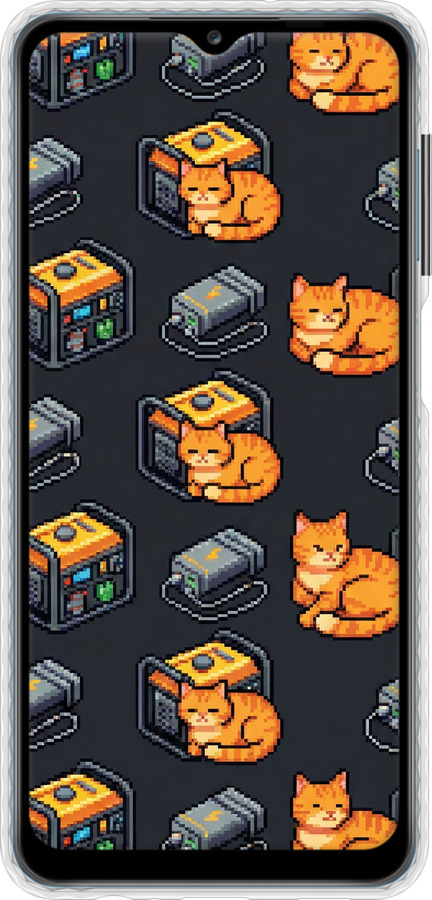 Чехол Bumper чехол Autonomous Zone для Samsung Galaxy M12 M127F - 6771pc-2360 изображение 